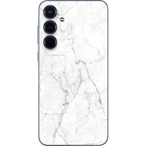 White Marble Galaxy A36 5G Skin
